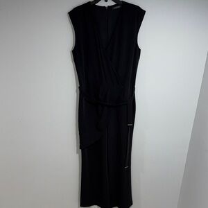 LAUREN Ralph Lauren Black Sleeveless Jumpsuit Size 12